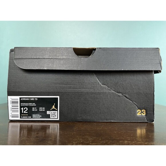 Air Jordan 1 Mid Alpha Menace "Chicago" Football Cleats Men’s Size 13 FJ6805-106 - Picture 11 of 11